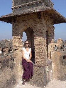 The Maharani in the palace!