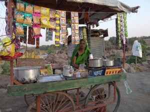 Followed by a chai from our chai wallah